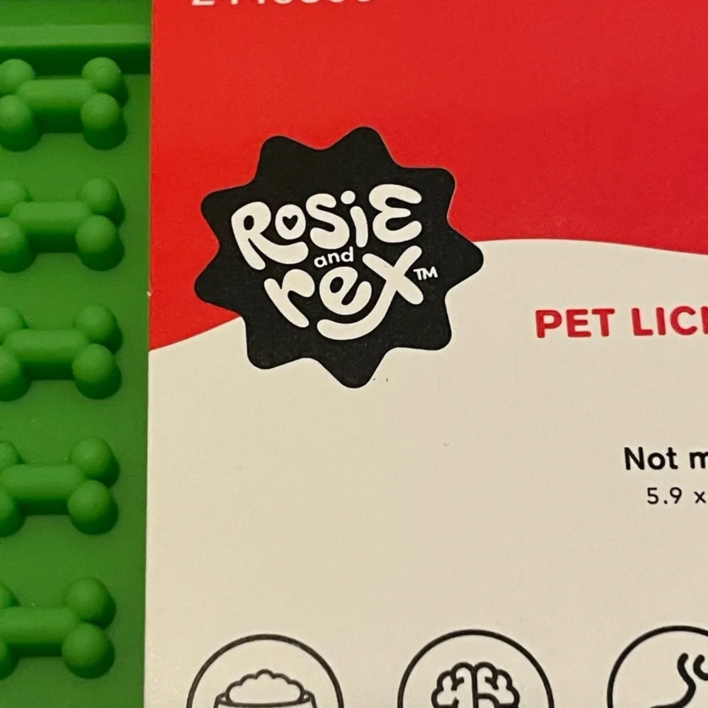 Boots & Barkley + Rosie Rex Pet Lick Mats - Purple & Green